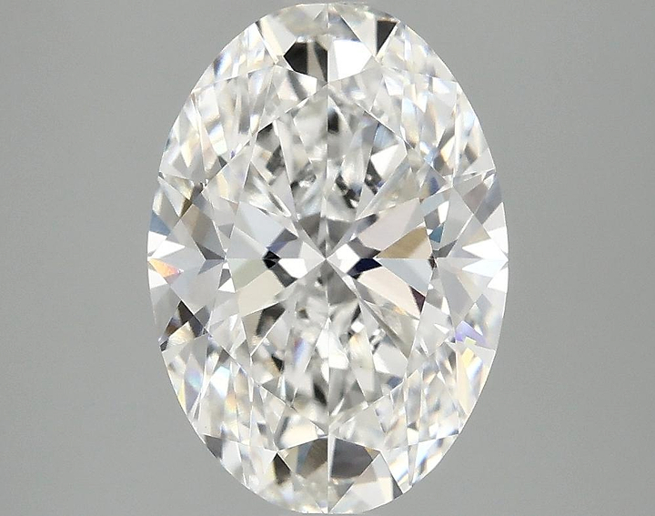 3.03 Carat Oval Shaped Ideal Cut VVS2 IGI Certified Lab Grown Diamond