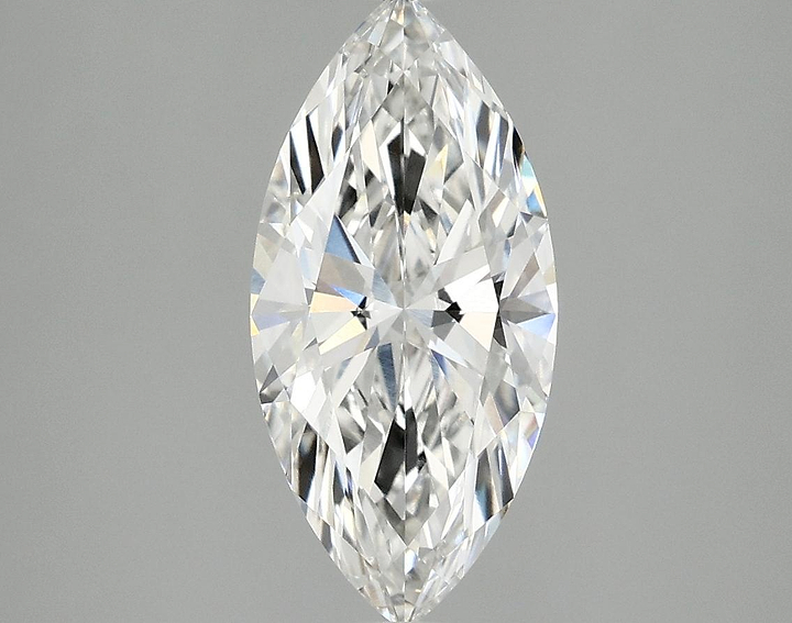 1.91 Carat Marquise Shaped Excellent Cut VVS2 IGI Certified Lab Grown Diamond