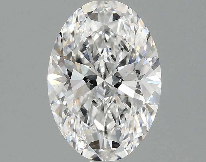 1.38 Carat Oval Shaped Ideal Cut VS2 IGI Certified Lab Grown Diamond