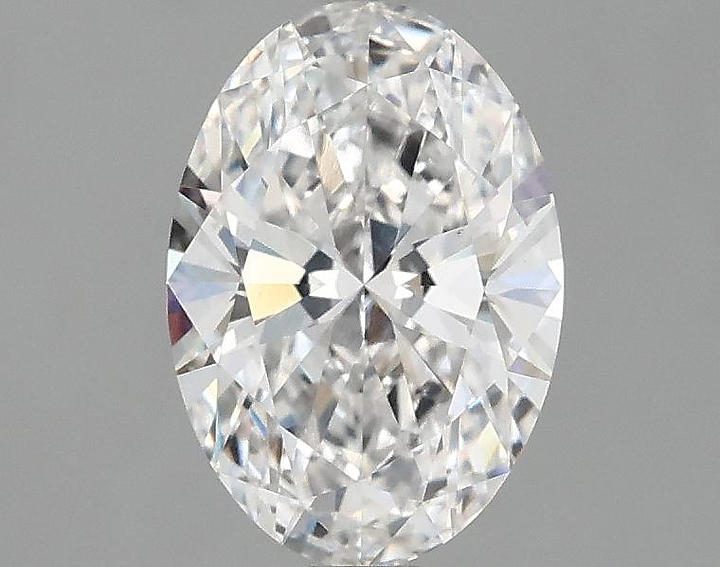 1.45 Carat Oval Shaped Ideal Cut VVS2 IGI Certified Lab Grown Diamond