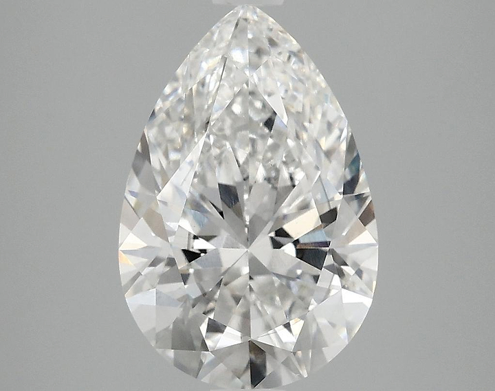 3.01 Carat Pear Shaped Excellent Cut VS2 IGI Certified Lab Grown Diamond