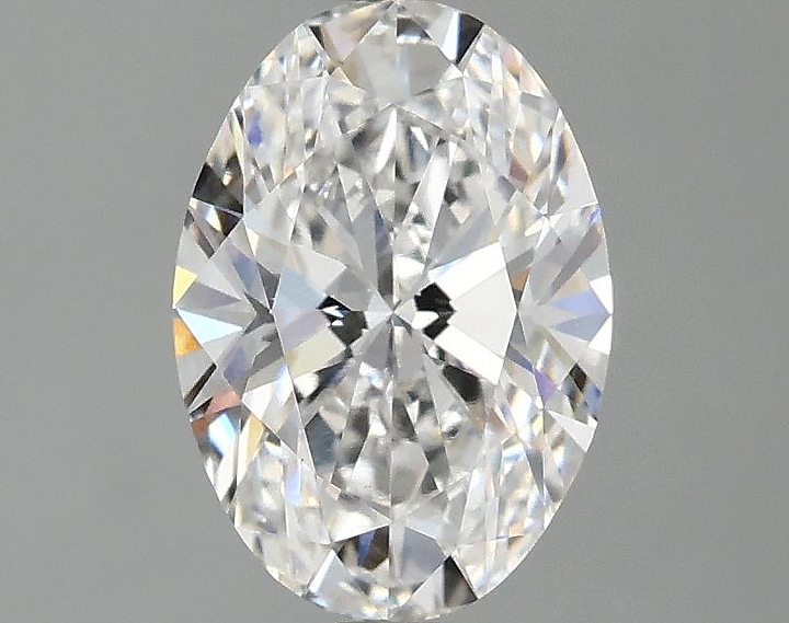 1.63 Carat Oval Shaped Ideal Cut VVS2 IGI Certified Lab Grown Diamond