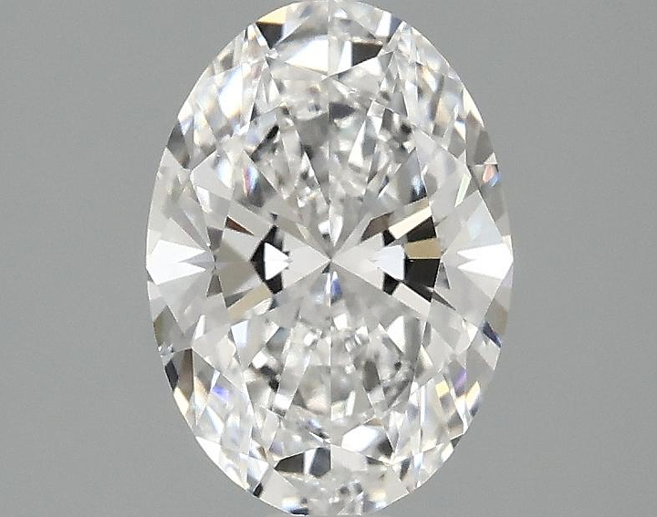1.51 Carat Oval Shaped Ideal Cut VVS2 IGI Certified Lab Grown Diamond
