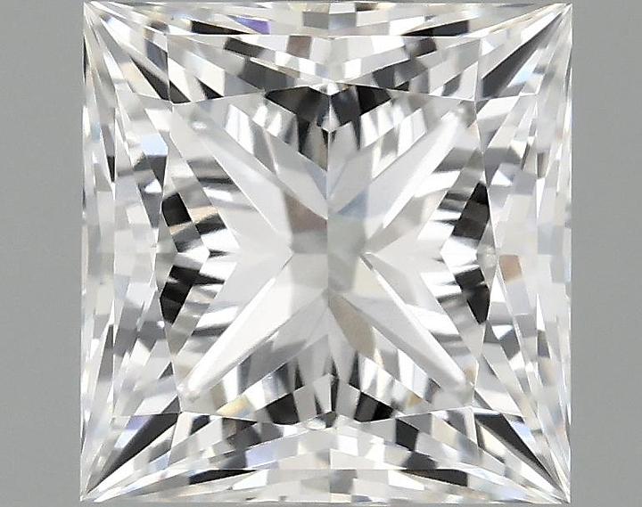 1.48 Carat Princess Shaped Ideal Cut VVS2 IGI Certified Lab Grown Diamond