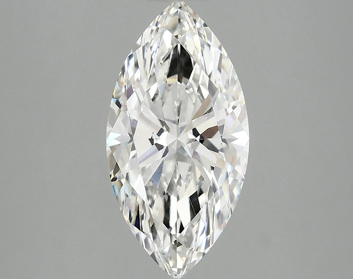 1.99 Carat Marquise Shaped Ideal Cut VVS2 IGI Certified Lab Grown Diamond