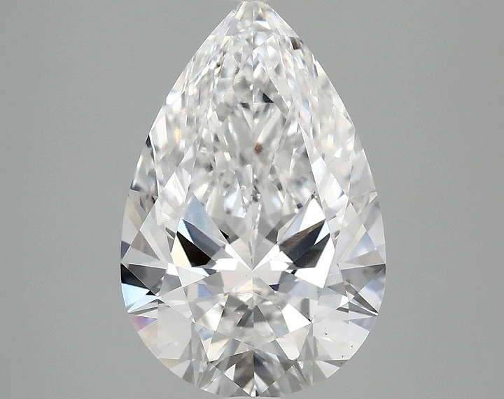 3.08 Carat Pear Shaped Excellent Cut VS1 IGI Certified Lab Grown Diamond