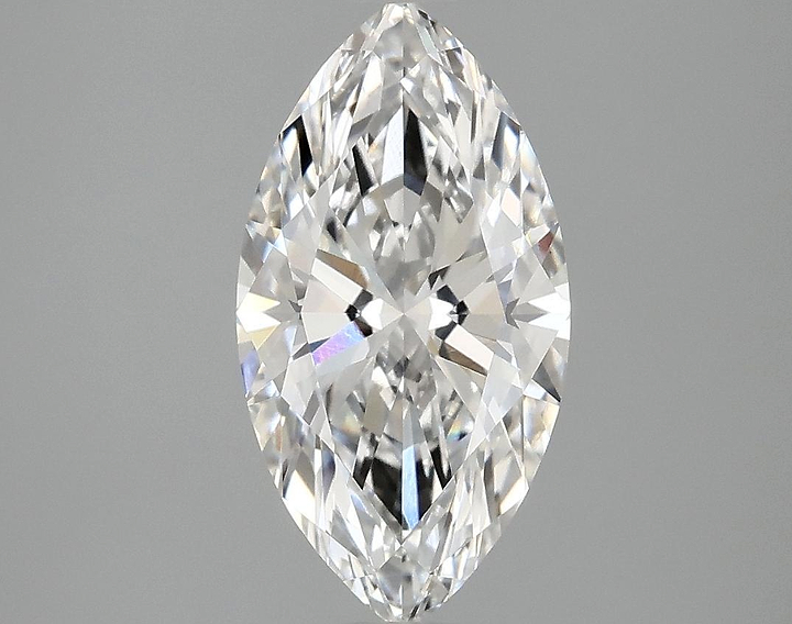 2.04 Carat Marquise Shaped Ideal Cut VVS2 IGI Certified Lab Grown Diamond