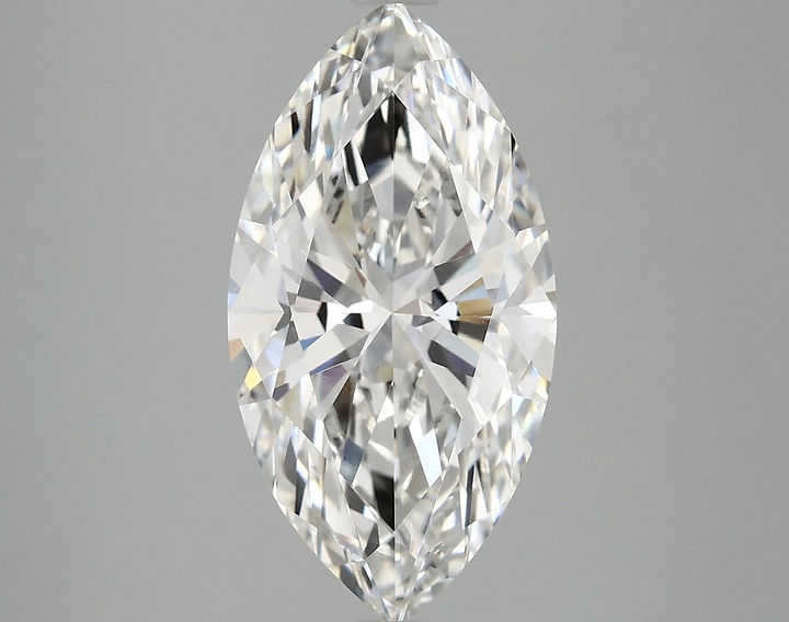 3.55 Carat Marquise Shaped Excellent Cut VVS2 IGI Certified Lab Grown Diamond
