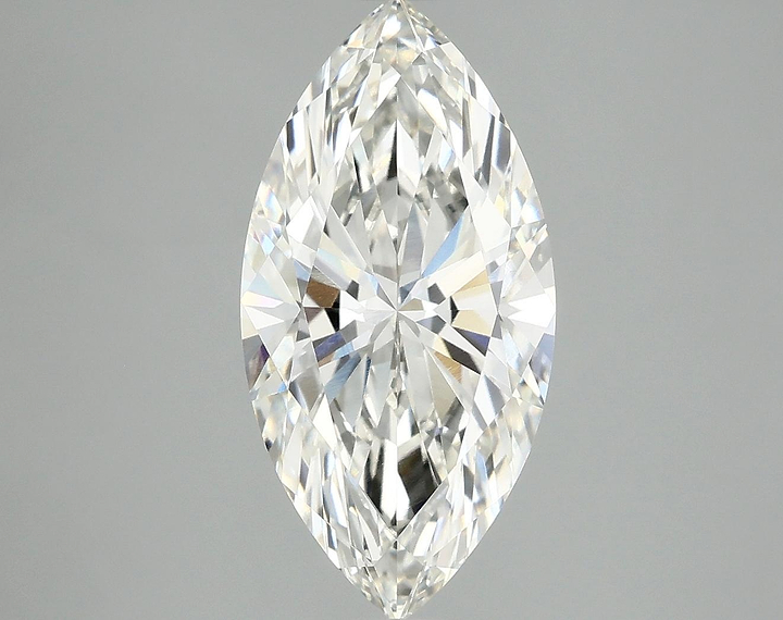 3.07 Carat Marquise Shaped Ideal Cut VVS1 IGI Certified Lab Grown Diamond