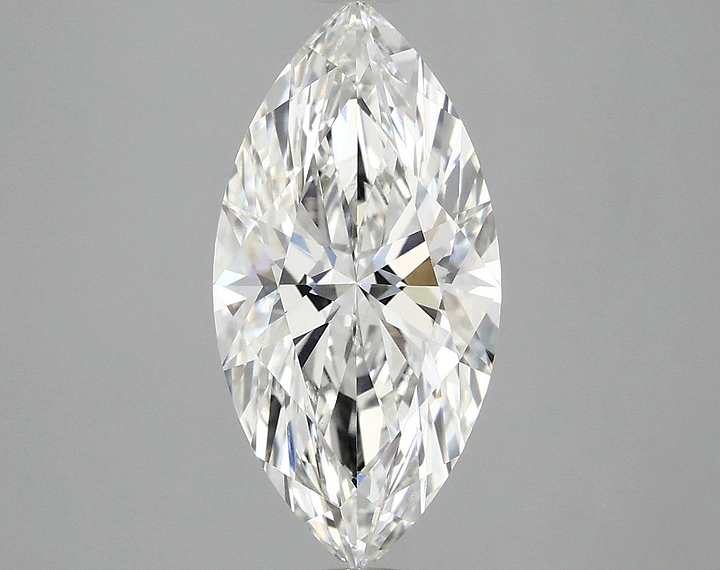 2.97 Carat Marquise Shaped Ideal Cut VS1 IGI Certified Lab Grown Diamond