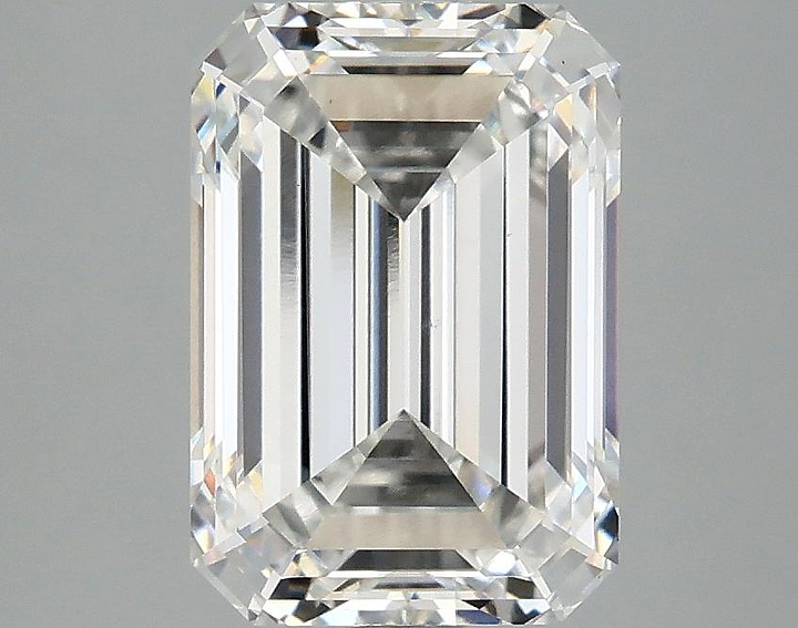 3.08 Carat Emerald Shaped Ideal Cut VS1 IGI Certified Lab Grown Diamond