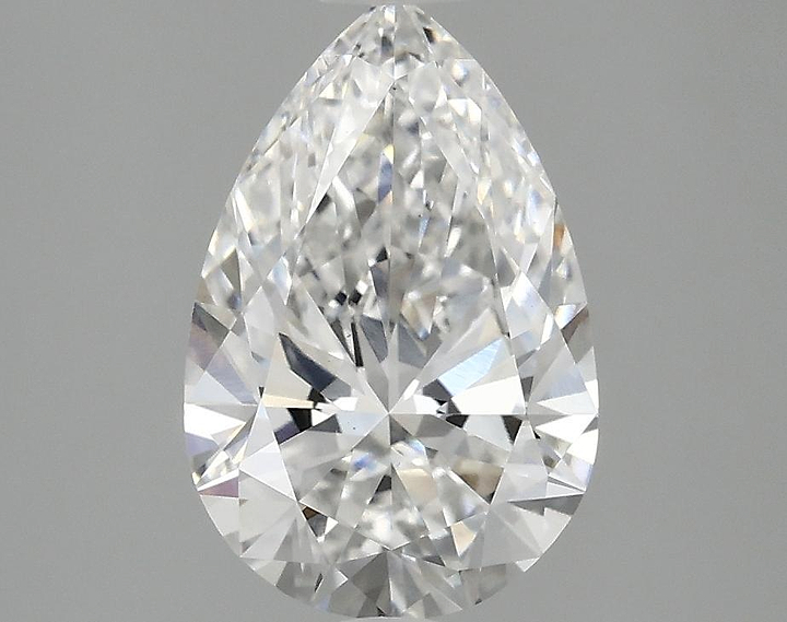 2.02 Carat Pear Shaped Excellent Cut VS1 IGI Certified Lab Grown Diamond