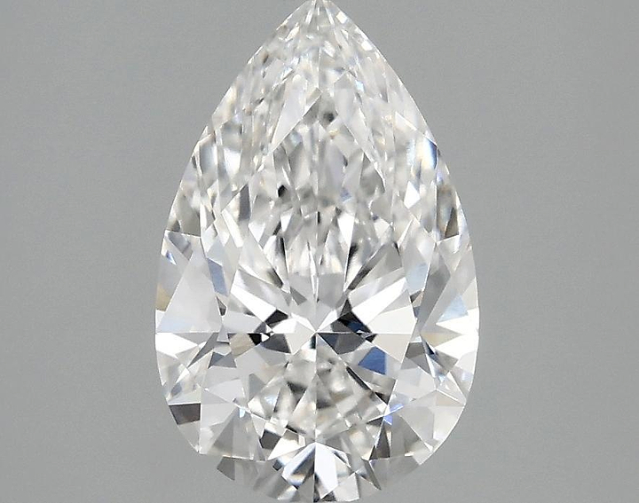 1.6 Carat Pear Shaped Ideal Cut VS1 IGI Certified Lab Grown Diamond