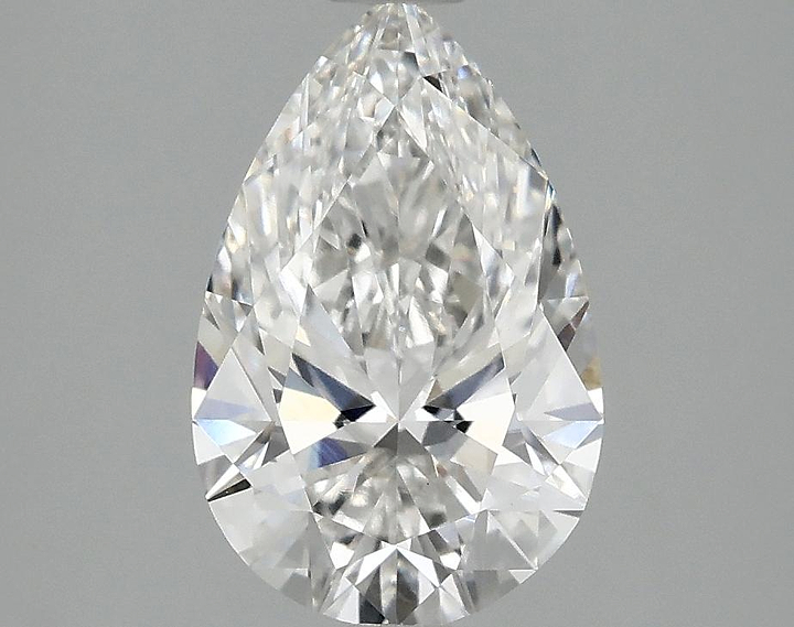 2.02 Carat Pear Shaped Ideal Cut VVS2 IGI Certified Lab Grown Diamond