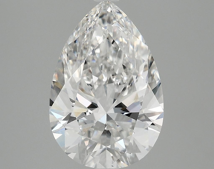 3.1 Carat Pear Shaped Excellent Cut VS1 IGI Certified Lab Grown Diamond