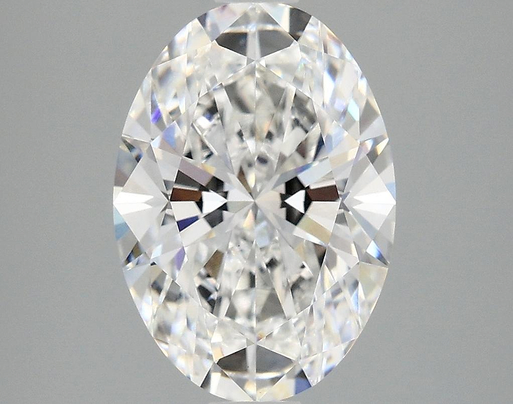 3.08 Carat Oval Shaped Ideal Cut VVS2 IGI Certified Lab Grown Diamond
