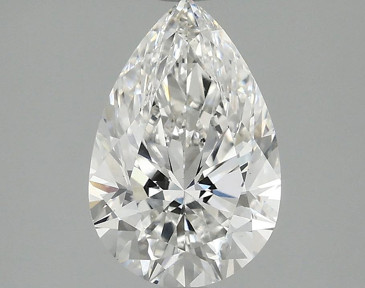 2.04 Carat Pear Shaped Excellent Cut VS1 IGI Certified Lab Grown Diamond