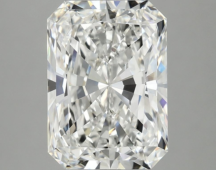 4.08 Carat Radiant Shaped Ideal Cut VVS2 IGI Certified Lab Grown Diamond