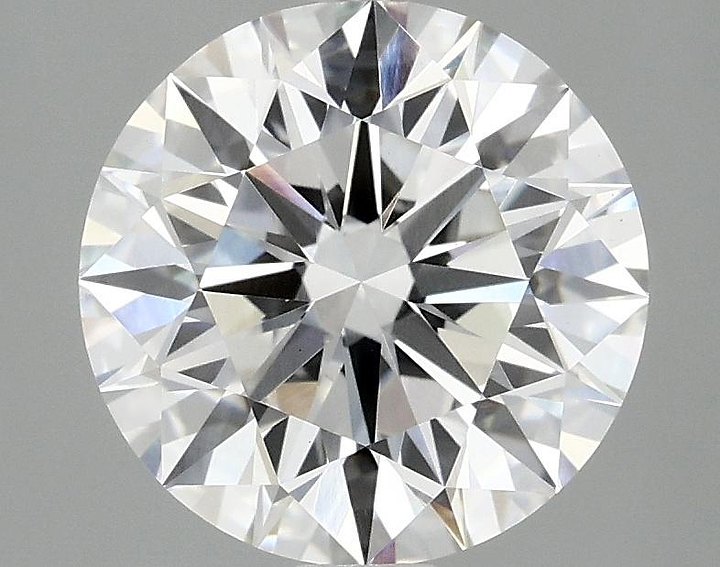 2.96 Carat Round Shaped Ideal Cut VVS2 IGI Certified Lab Grown Diamond