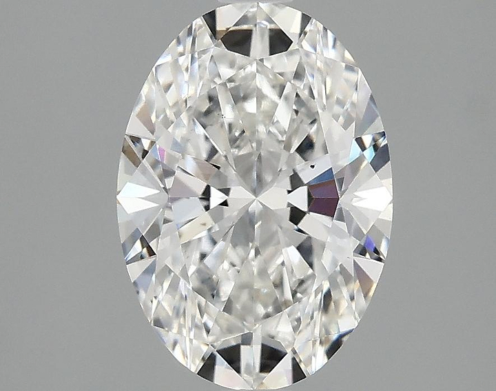 1.58 Carat Oval Shaped Ideal Cut VS2 IGI Certified Lab Grown Diamond