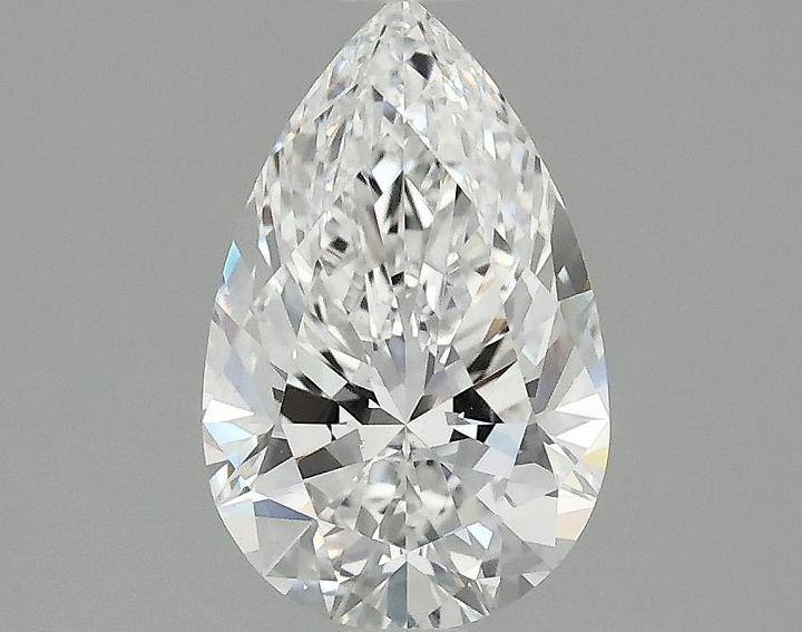 1.54 Carat Pear Shaped Ideal Cut VS1 IGI Certified Lab Grown Diamond