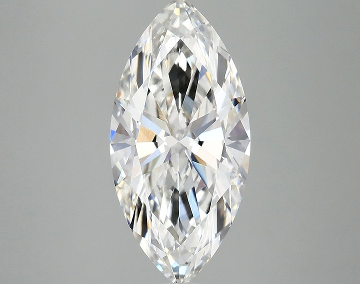 2.96 Carat Marquise Shaped Excellent Cut VS1 IGI Certified Lab Grown Diamond