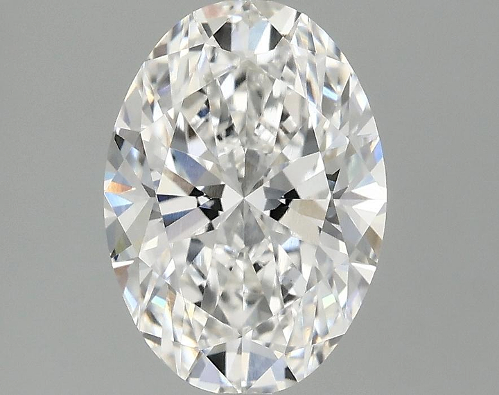 2.09 Carat Oval Shaped Ideal Cut VVS2 IGI Certified Lab Grown Diamond