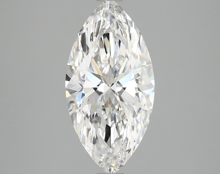 2.42 Carat Marquise Shaped Ideal Cut VS2 IGI Certified Lab Grown Diamond