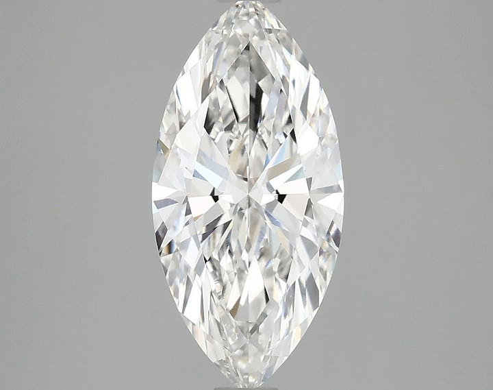 1.99 Carat Marquise Shaped Excellent Cut VVS2 IGI Certified Lab Grown Diamond