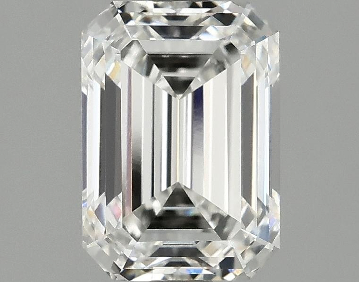 2.09 Carat Emerald Shaped Ideal Cut VVS1 IGI Certified Lab Grown Diamond