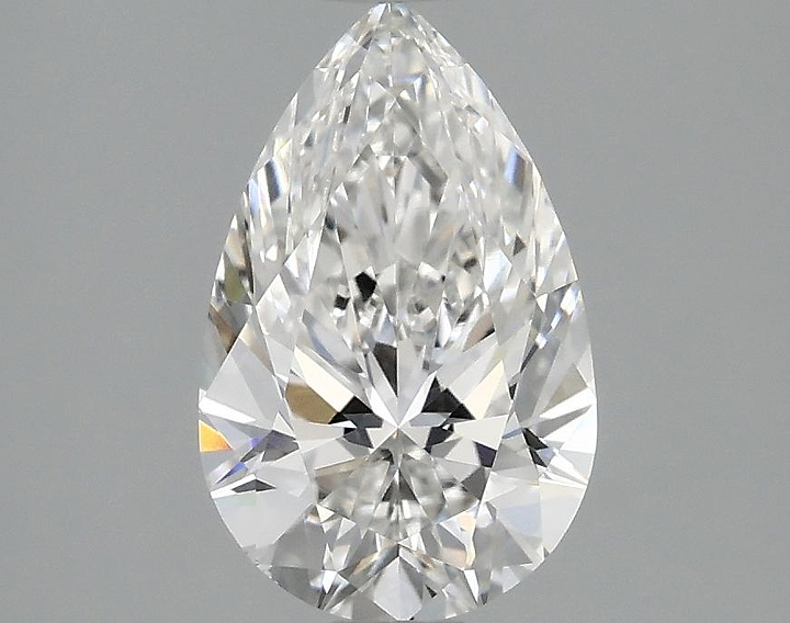1.57 Carat Pear Shaped Ideal Cut VS1 IGI Certified Lab Grown Diamond