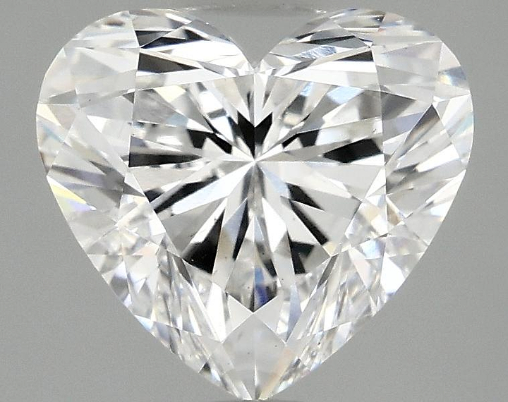 3.08 Carat Heart Shaped Ideal Cut VS2 IGI Certified Lab Grown Diamond