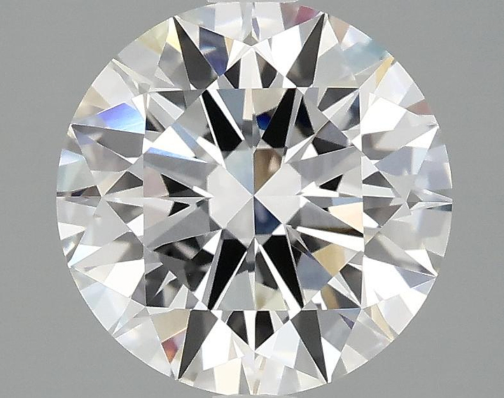 2.85 Carat Round Shaped Ideal Cut VVS2 IGI Certified Lab Grown Diamond
