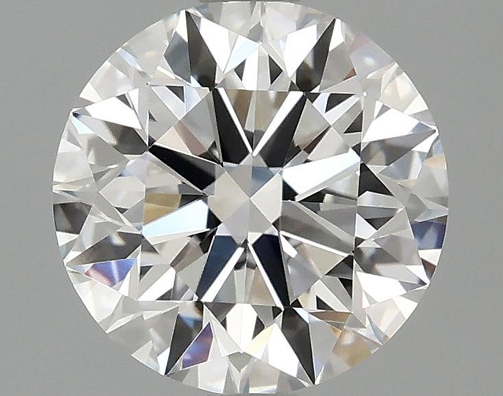 2.05 Carat Round Shaped Excellent Cut VVS2 IGI Certified Lab Grown Diamond