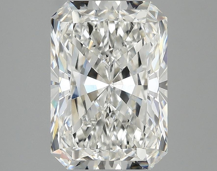 3.09 Carat Radiant Shaped Ideal Cut VVS2 IGI Certified Lab Grown Diamond