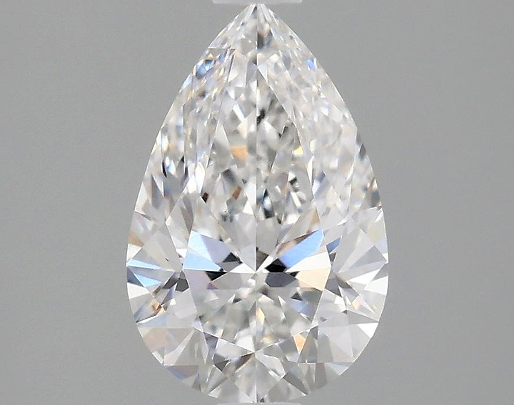 1.47 Carat Pear Shaped Ideal Cut VVS2 IGI Certified Lab Grown Diamond