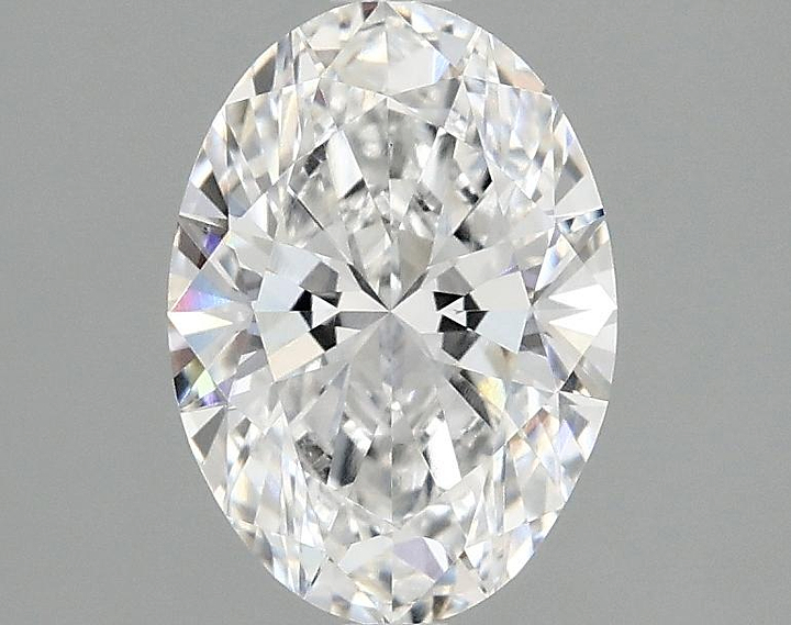 1.48 Carat Oval Shaped Ideal Cut VVS2 IGI Certified Lab Grown Diamond