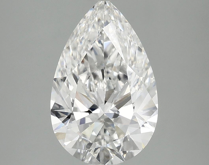 3.04 Carat Pear Shaped Ideal Cut VS1 IGI Certified Lab Grown Diamond