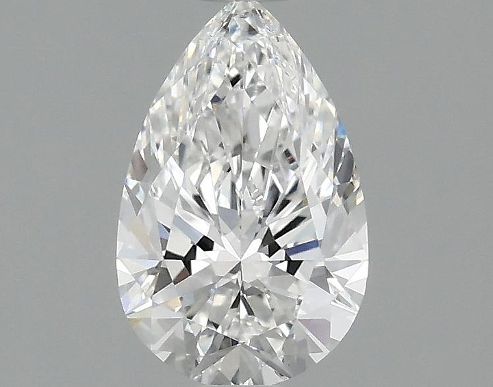 1.03 Carat Pear Shaped Ideal Cut VVS2 IGI Certified Lab Grown Diamond