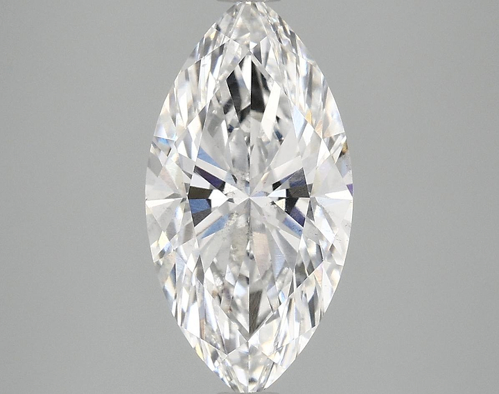 3.01 Carat Marquise Shaped Ideal Cut SI1 IGI Certified Lab Grown Diamond