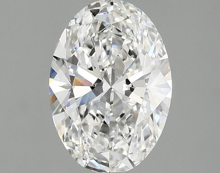 1.5 Carat Oval Shaped Ideal Cut VS2 IGI Certified Lab Grown Diamond