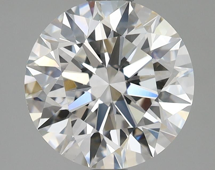 2.58 Carat Round Shaped Excellent Cut VVS2 IGI Certified Lab Grown Diamond