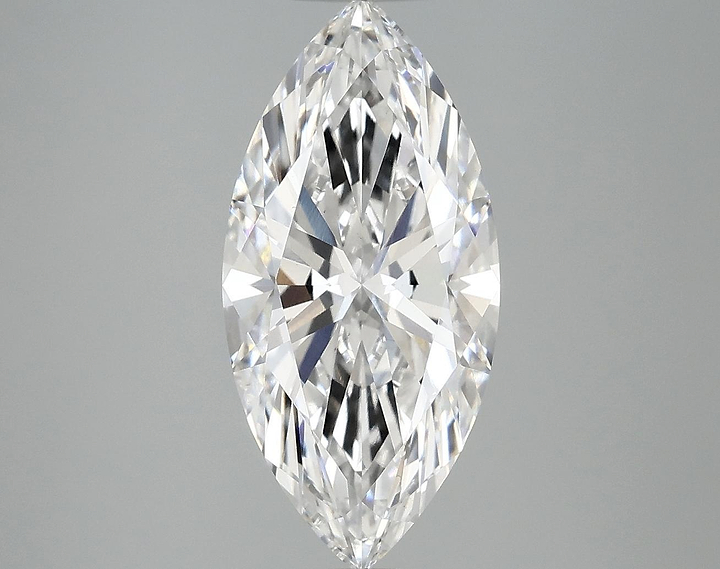 3.09 Carat Marquise Shaped Excellent Cut VS1 IGI Certified Lab Grown Diamond