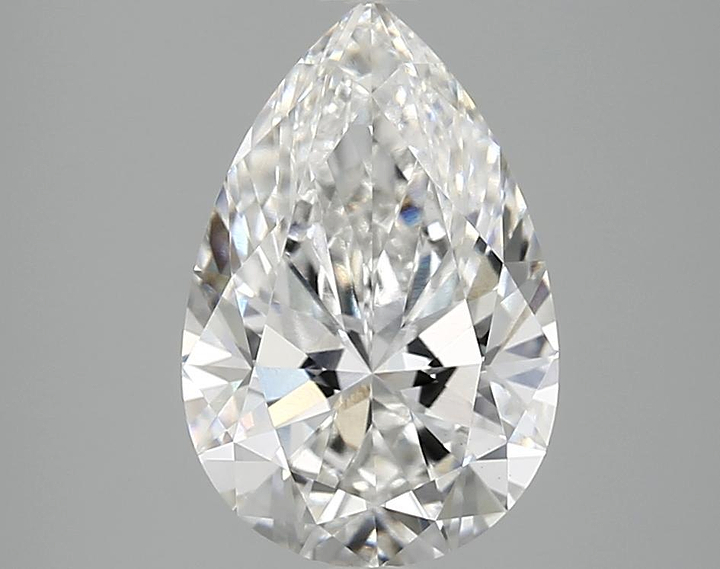 3.02 Carat Pear Shaped Excellent Cut VS1 IGI Certified Lab Grown Diamond