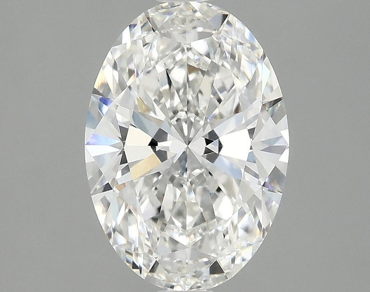2.1 Carat Oval Shaped Ideal Cut VVS2 IGI Certified Lab Grown Diamond