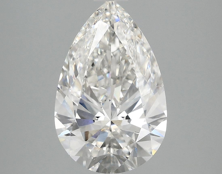 3.01 Carat Pear Shaped Ideal Cut VVS2 IGI Certified Lab Grown Diamond