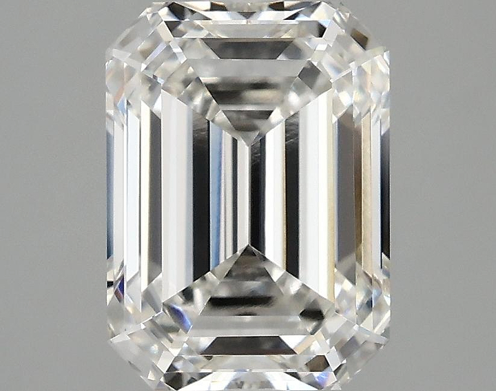 3.0 Carat Emerald Shaped Excellent Cut VVS2 IGI Certified Lab Grown Diamond