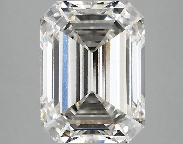 3.09 Carat Emerald Shaped Excellent Cut VS1 IGI Certified Lab Grown Diamond