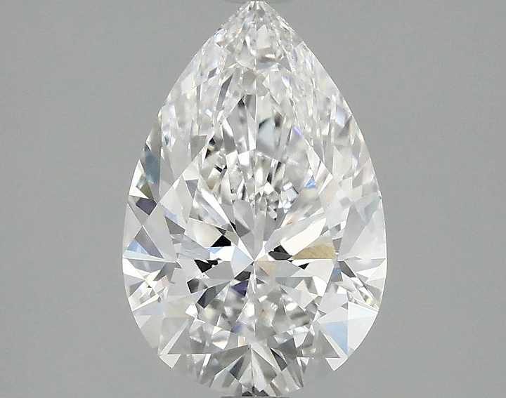 2.03 Carat Pear Shaped Excellent Cut VS1 IGI Certified Lab Grown Diamond