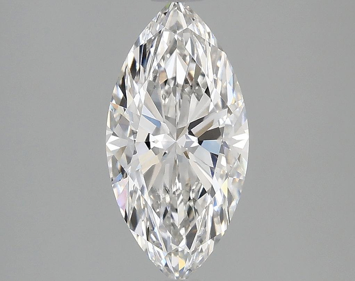 1.55 Carat Marquise Shaped Ideal Cut VVS2 IGI Certified Lab Grown Diamond